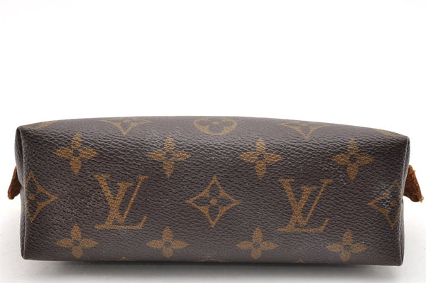 Authentic Louis Vuitton Monogram Pochette Cosmetic Pouch M47515 LV 6913I
