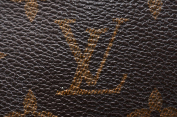 Authentic Louis Vuitton Monogram Pochette Cosmetic Pouch M47515 LV 6913I