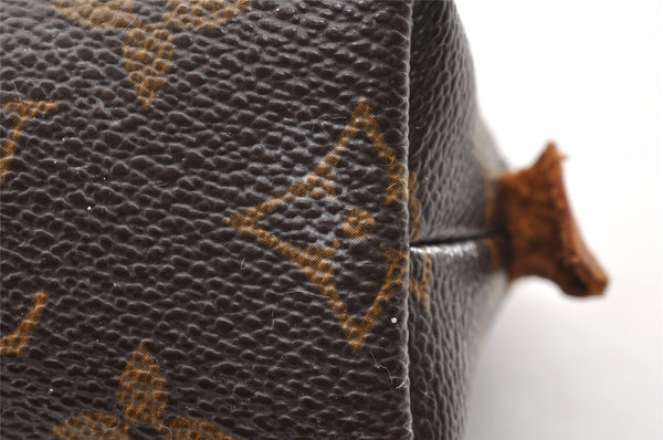 Authentic Louis Vuitton Monogram Pochette Cosmetic Pouch M47515 LV 6913I