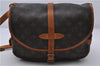 Auth LOUIS VUITTON Monogram Saumur 30 Shoulder Cross Body Bag M42256 LV 6914C