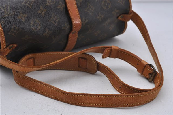 Auth LOUIS VUITTON Monogram Saumur 30 Shoulder Cross Body Bag M42256 LV 6914C