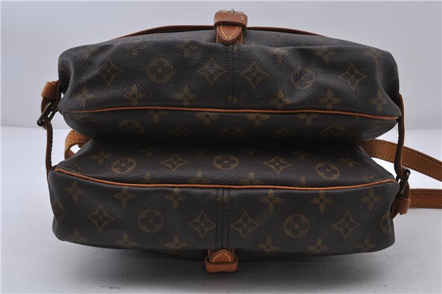 Auth LOUIS VUITTON Monogram Saumur 30 Shoulder Cross Body Bag M42256 LV 6914C