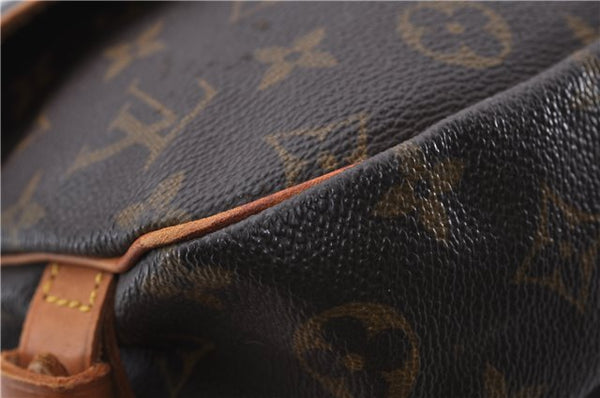 Auth LOUIS VUITTON Monogram Saumur 30 Shoulder Cross Body Bag M42256 LV 6914C