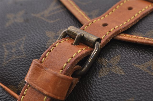 Auth LOUIS VUITTON Monogram Saumur 30 Shoulder Cross Body Bag M42256 LV 6914C