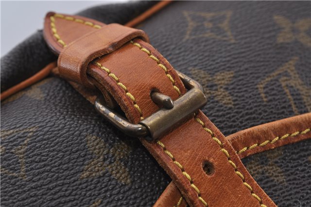 Auth LOUIS VUITTON Monogram Saumur 30 Shoulder Cross Body Bag M42256 LV 6914C