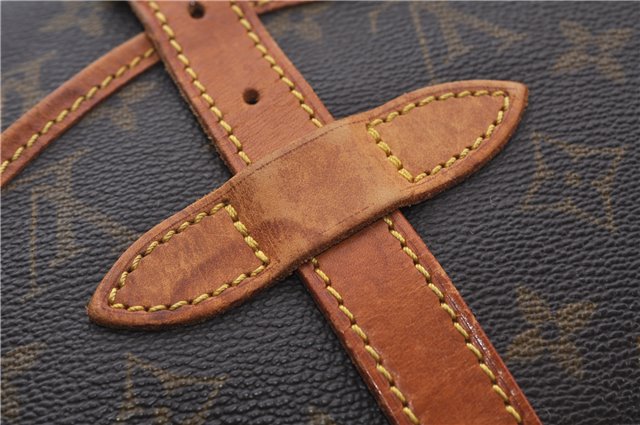 Auth LOUIS VUITTON Monogram Saumur 30 Shoulder Cross Body Bag M42256 LV 6914C