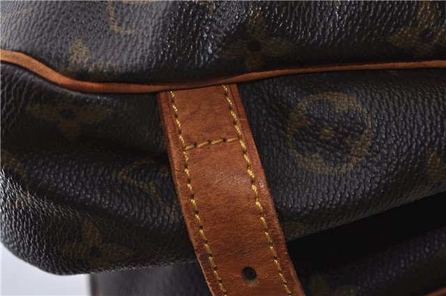Auth LOUIS VUITTON Monogram Saumur 30 Shoulder Cross Body Bag M42256 LV 6914C