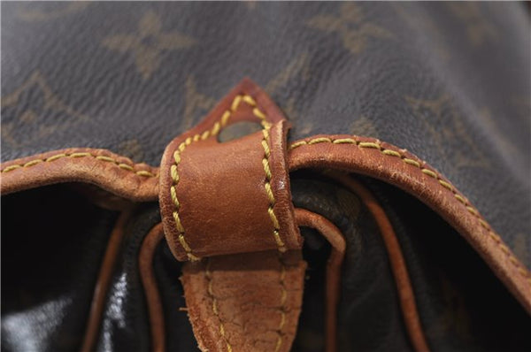 Auth LOUIS VUITTON Monogram Saumur 30 Shoulder Cross Body Bag M42256 LV 6914C