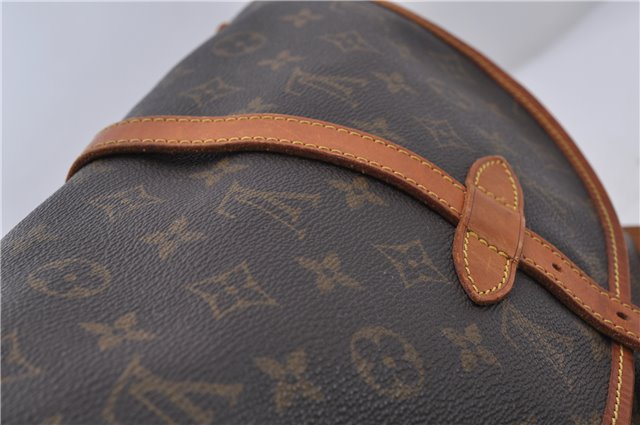 Auth LOUIS VUITTON Monogram Saumur 30 Shoulder Cross Body Bag M42256 LV 6914C