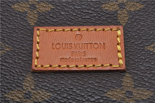 Auth LOUIS VUITTON Monogram Saumur 30 Shoulder Cross Body Bag M42256 LV 6914C