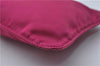 Authentic PRADA Nylon Leather Pouch Purse Pink 6914D