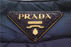 Authentic PRADA CRISPY Nylon Enamel 2Way Shoulder Hand Bag BN1596 Purple 6915D