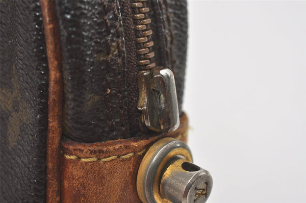 Auth Louis Vuitton Monogram Marly Dragonne PM M51827 Clutch Hand Bag Junk 6916I