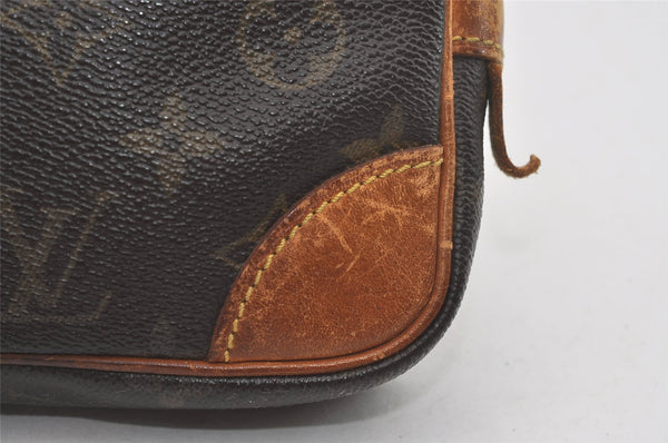 Auth Louis Vuitton Monogram Marly Dragonne PM M51827 Clutch Hand Bag Junk 6916I