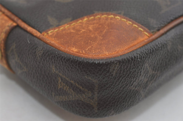 Auth Louis Vuitton Monogram Marly Dragonne PM M51827 Clutch Hand Bag Junk 6916I