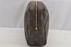 Auth Louis Vuitton Monogram Trousse Toilette 28 Clutch Hand Bag Old Model 6918I