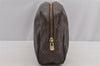 Auth Louis Vuitton Monogram Trousse Toilette 28 Clutch Hand Bag Old Model 6918I