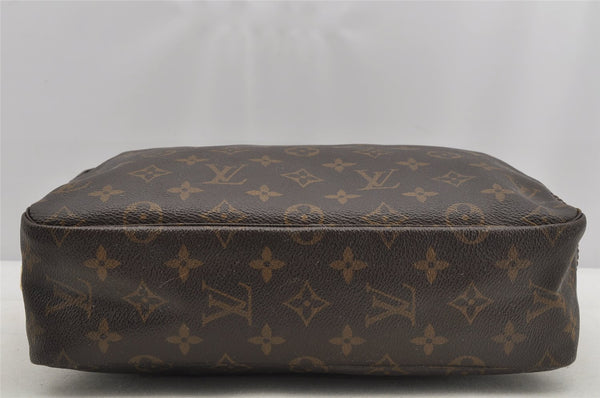 Auth Louis Vuitton Monogram Trousse Toilette 28 Clutch Hand Bag Old Model 6918I