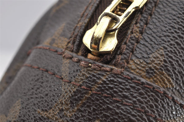 Auth Louis Vuitton Monogram Trousse Toilette 28 Clutch Hand Bag Old Model 6918I