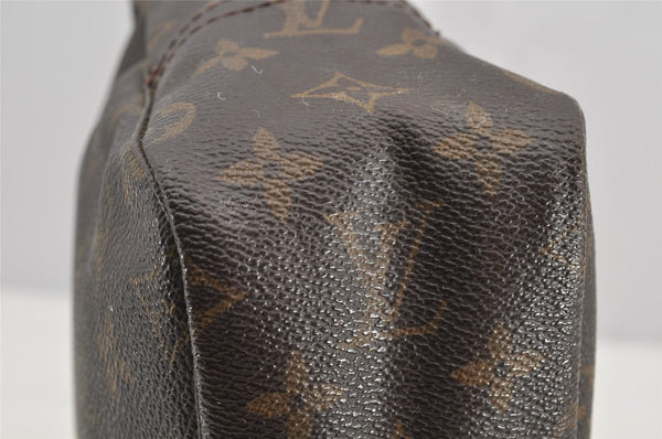 Auth Louis Vuitton Monogram Trousse Toilette 28 Clutch Hand Bag Old Model 6918I