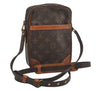 Authentic Louis Vuitton Monogram Danube Shoulder Cross Body Bag M45266 LV 6921I