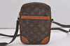 Authentic Louis Vuitton Monogram Danube Shoulder Cross Body Bag M45266 LV 6921I