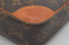 Authentic Louis Vuitton Monogram Danube Shoulder Cross Body Bag M45266 LV 6921I