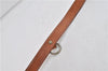 Authentic CELINE Macadam Blason Shoulder Cross Body Bag PVC Leather Beige 6922C