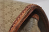 Authentic CELINE Macadam Blason Shoulder Cross Body Bag PVC Leather Beige 6922C