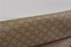 Authentic CELINE Macadam Blason Shoulder Cross Body Bag PVC Leather Beige 6922C