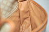 Authentic CELINE Macadam Blason Shoulder Cross Body Bag PVC Leather Beige 6922C