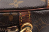 Authentic Louis Vuitton Monogram Marly Dragonne PM M51827 Clutch Hand Bag 6922I