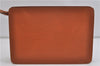 Authentic LOUIS VUITTON Epi Pochette Homme Clutch Bag Brown M52528 LV 6924C