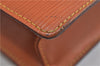 Authentic LOUIS VUITTON Epi Pochette Homme Clutch Bag Brown M52528 LV 6924C