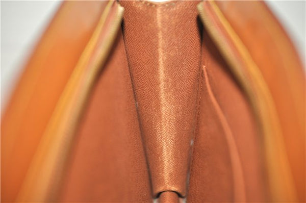 Authentic LOUIS VUITTON Epi Pochette Homme Clutch Bag Brown M52528 LV 6924C