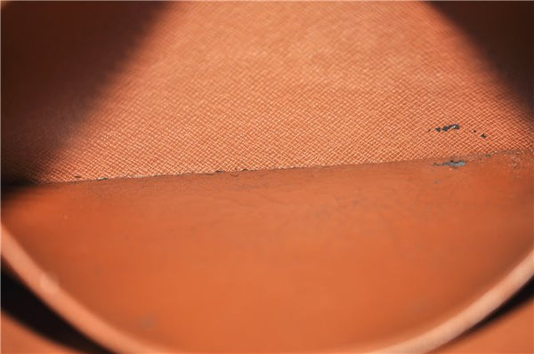 Authentic LOUIS VUITTON Epi Pochette Homme Clutch Bag Brown M52528 LV 6924C