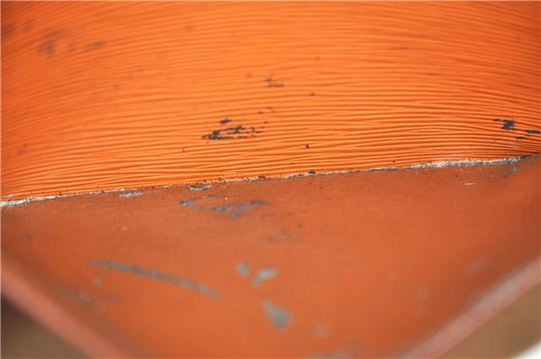 Authentic LOUIS VUITTON Epi Pochette Homme Clutch Bag Brown M52528 LV 6924C