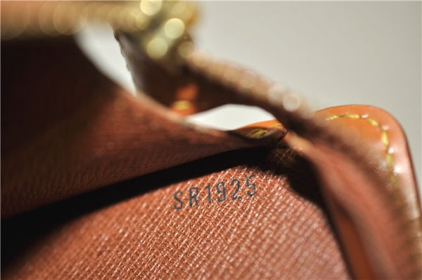 Authentic LOUIS VUITTON Epi Pochette Homme Clutch Bag Brown M52528 LV 6924C