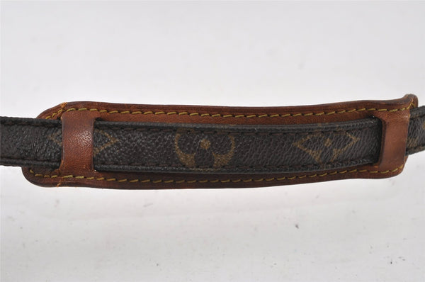 Authentic Louis Vuitton Monogram Danube Shoulder Cross Bag M45266 Junk 6924I