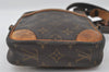 Authentic Louis Vuitton Monogram Danube Shoulder Cross Bag M45266 Junk 6924I