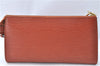 Authentic Louis Vuitton Epi Pochette Accessoires Pouch Brown M52953 LV 6926C