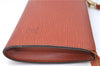 Authentic Louis Vuitton Epi Pochette Accessoires Pouch Brown M52953 LV 6926C