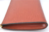 Authentic Louis Vuitton Epi Pochette Accessoires Pouch Brown M52953 LV 6926C
