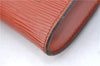 Authentic Louis Vuitton Epi Pochette Accessoires Pouch Brown M52953 LV 6926C