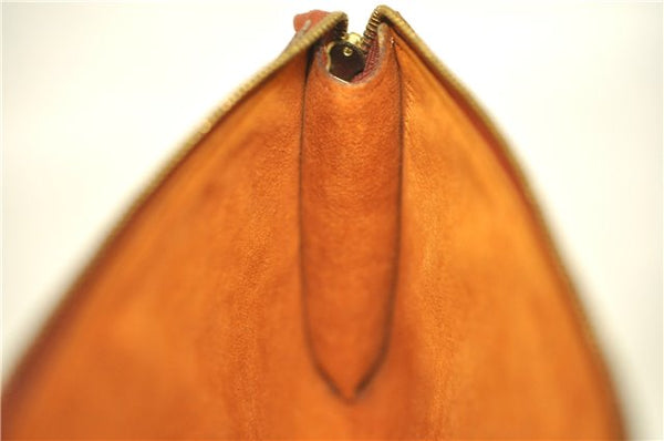 Authentic Louis Vuitton Epi Pochette Accessoires Pouch Brown M52953 LV 6926C