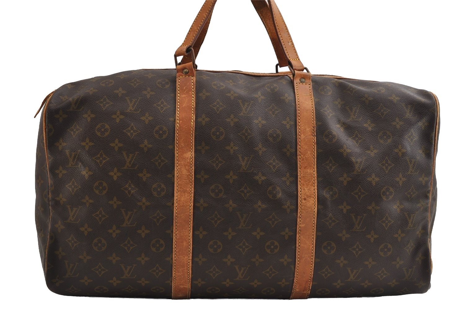 Authentic Louis Vuitton Monogram Sac Souple55 Hand Boston Bag Old Model LV 6926I