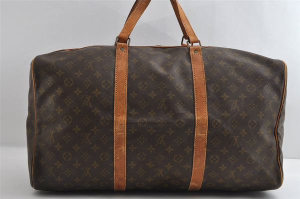 Authentic Louis Vuitton Monogram Sac Souple55 Hand Boston Bag Old Model LV 6926I
