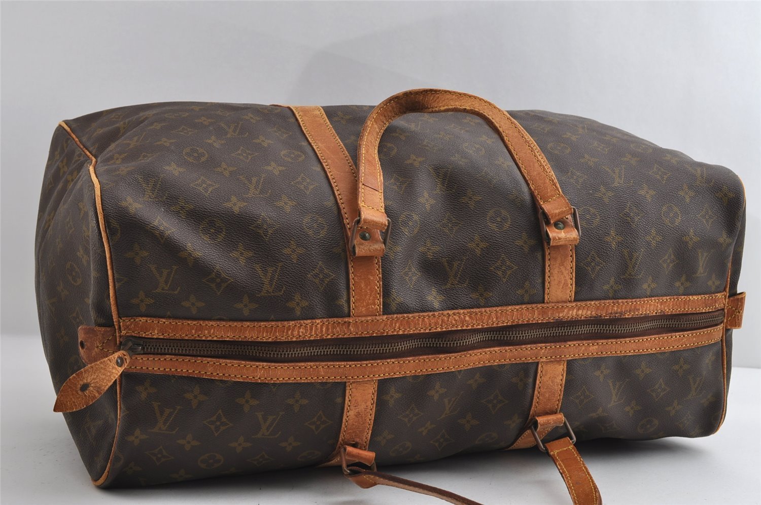 Authentic Louis Vuitton Monogram Sac Souple55 Hand Boston Bag Old Model LV 6926I