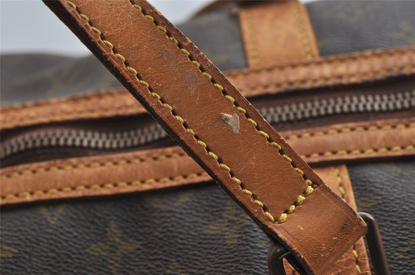 Authentic Louis Vuitton Monogram Sac Souple55 Hand Boston Bag Old Model LV 6926I