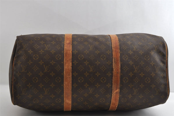 Authentic Louis Vuitton Monogram Sac Souple55 Hand Boston Bag Old Model LV 6926I